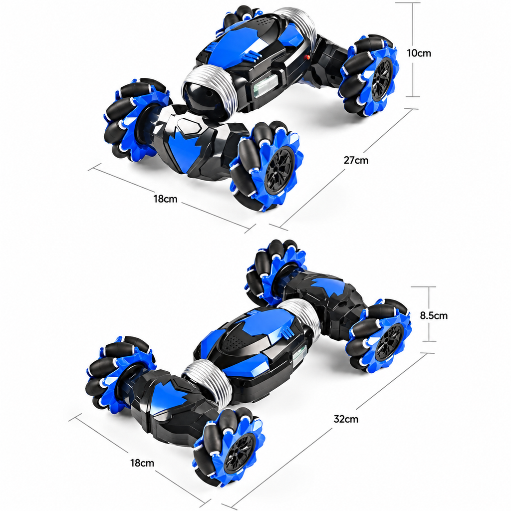 Auto Acrobático RC con Control por Gestos