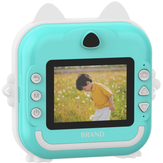 Mini Cámara Infantil con Impresora Instantánea