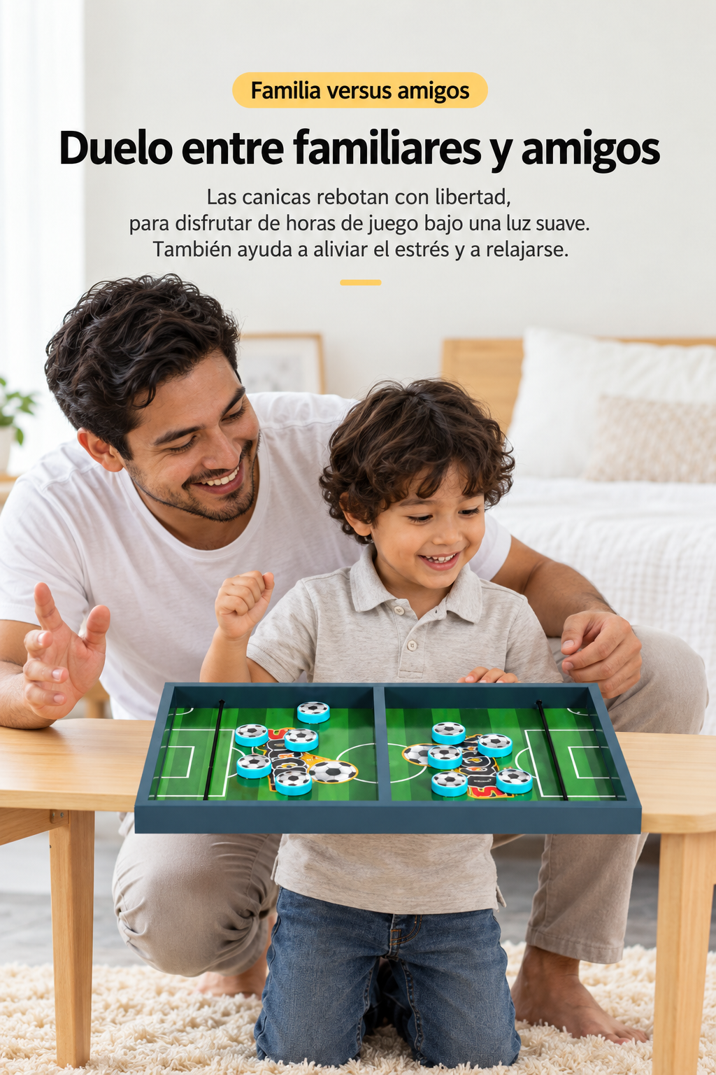 Juego de Mesa Lanzadiscos para 2 Jugadores