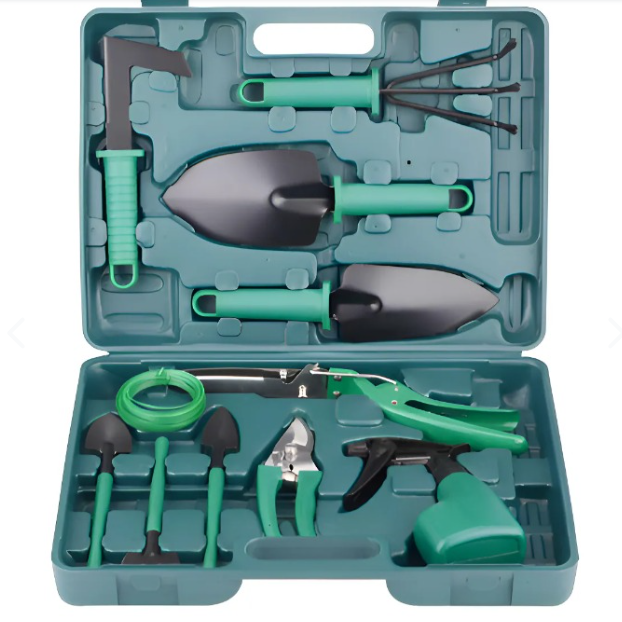 Set de Herramientas para Jardinería con Estuche