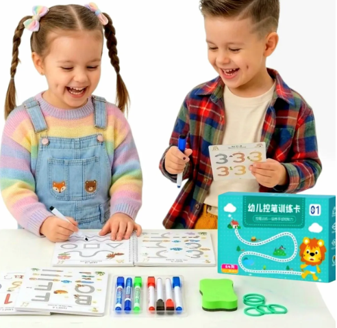 Cuaderno Interactivo de Trazos y Caligrafía Infantil