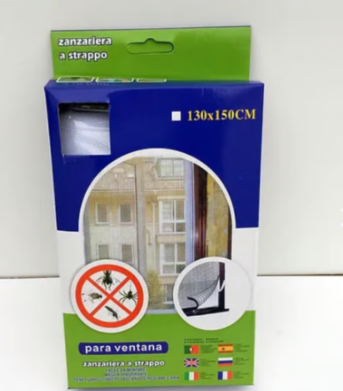 Malla Mosquitera para Ventana 130 × 150 cm