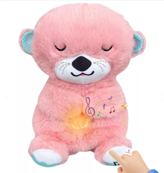 Nutria de Peluche Relajante con Luz y Sonido