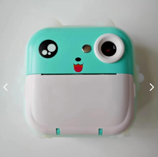 Mini Cámara Infantil con Impresora Instantánea